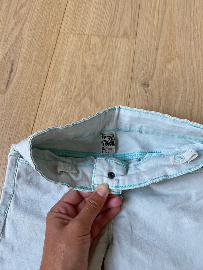 Pantalon 3/4 pantacourt Tape a l’œil 6 ans - photo numéro 2