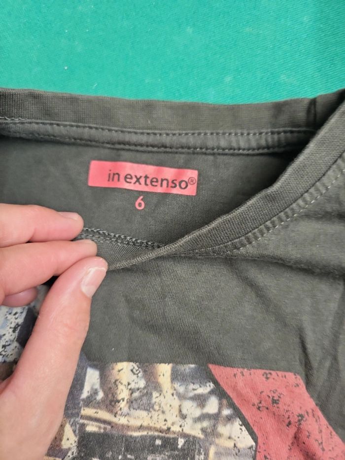 Tee shirt in extenso 6ans - photo numéro 4