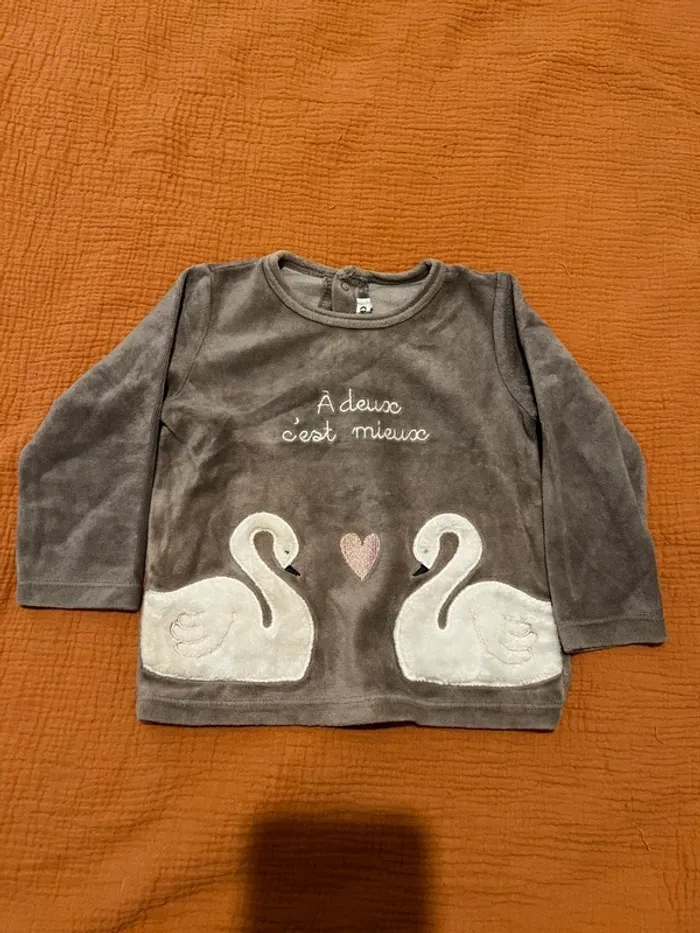 Haut de pyjama 18Mois