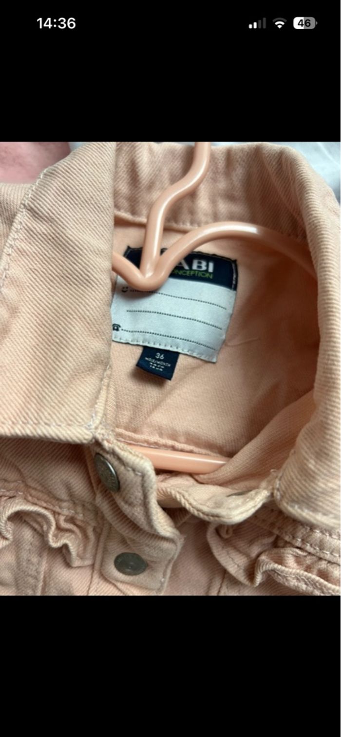 Veste en jean petite fille - photo numéro 4