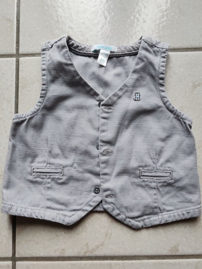 Lot chemisette et gilet cérémonie - photo numéro 2