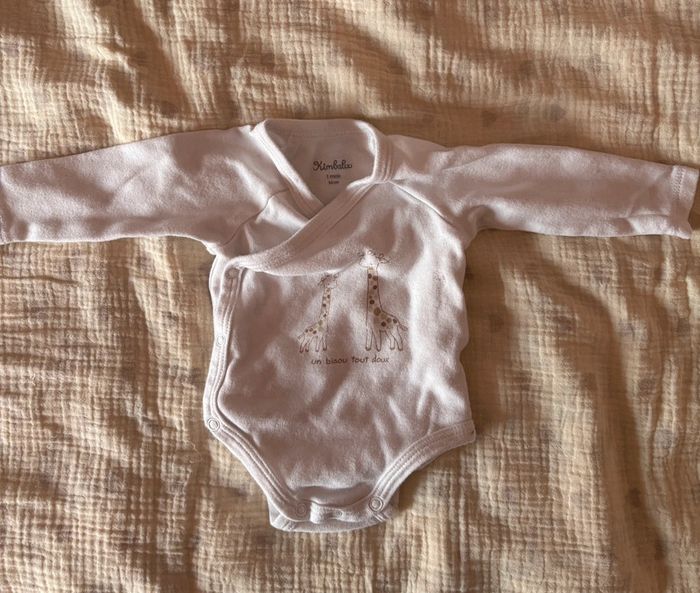 Bodys 1 mois