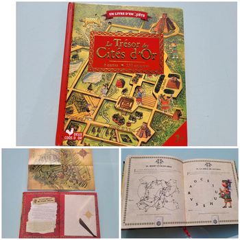 Un livre d'enquête 2 deux coqs d'or : Le Trésor des Cités d'Or (28)