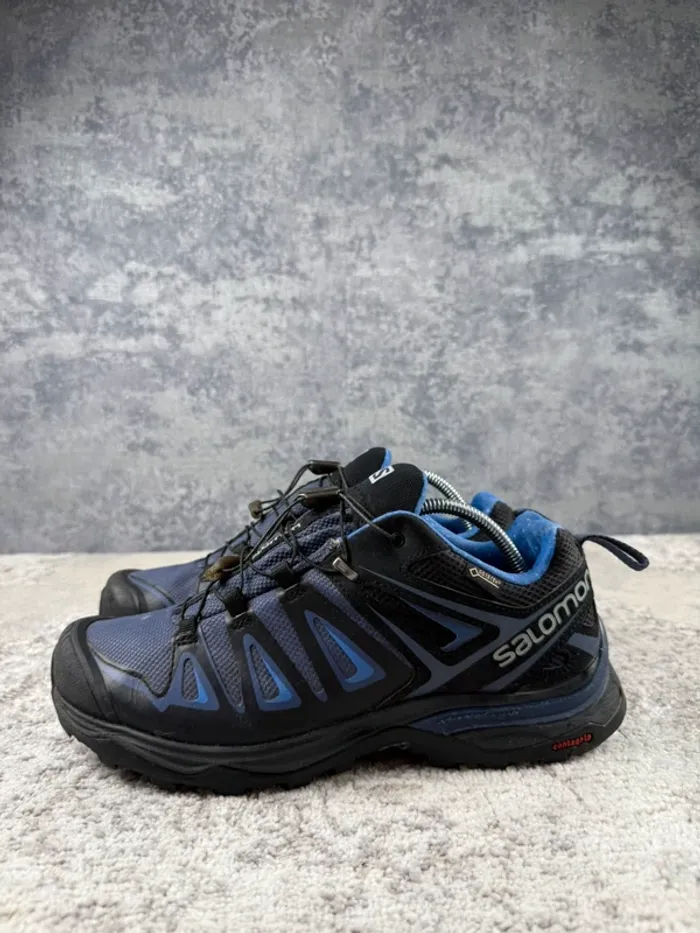Salomon X Ultra 2 Gore-Tex - Black & Blue - photo numéro 5