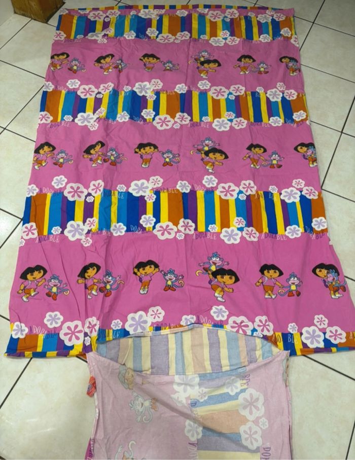 Ensemble dora parure coussin et serviette de bain - photo numéro 5