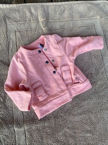 Gilet rose 3 pommes