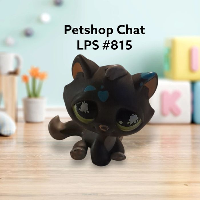 Little Petshop Chat gouttière LPS #815 Hasbro
