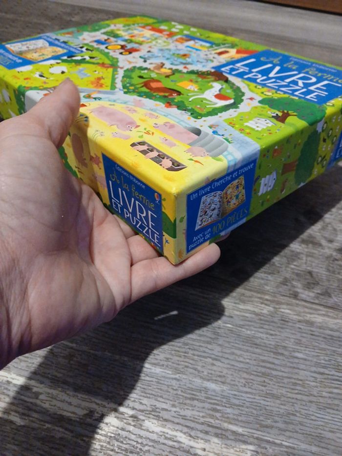 A la ferme livre et puzzle - photo numéro 9
