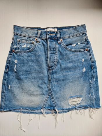 Jupe en jean mango XS
