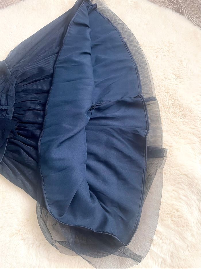Robe de soirée bleue marine 5 ans - photo numéro 8
