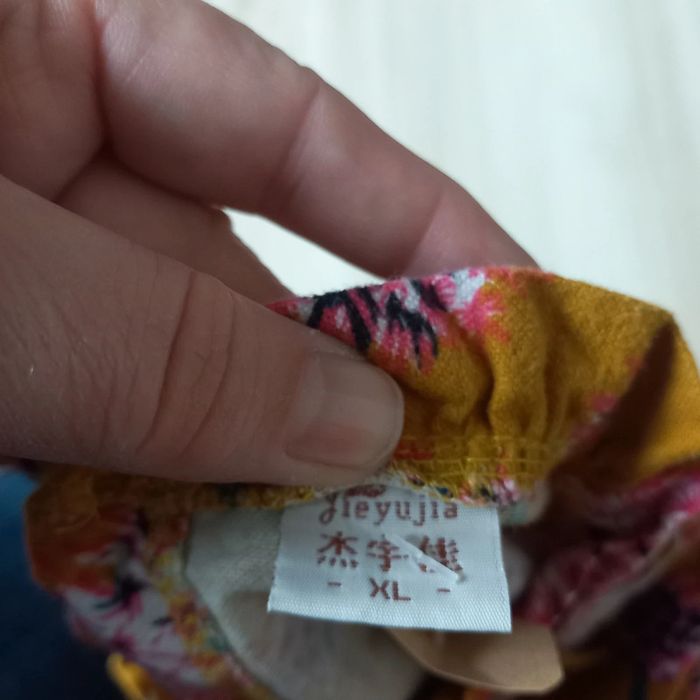 Robe moutarde fleury - photo numéro 4