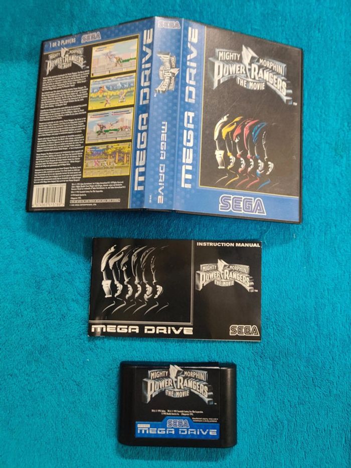 Megadrive Mighty morphin Power Rangers the movie