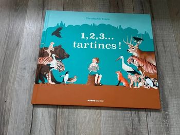 Livre 1,2,3 tartines , très bon état