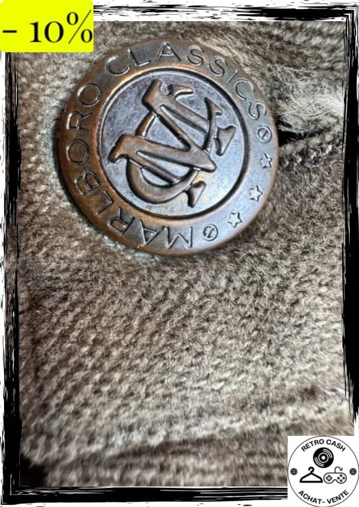 Jean homme marron Marlboro Classics taille W33/L34 - photo numéro 7