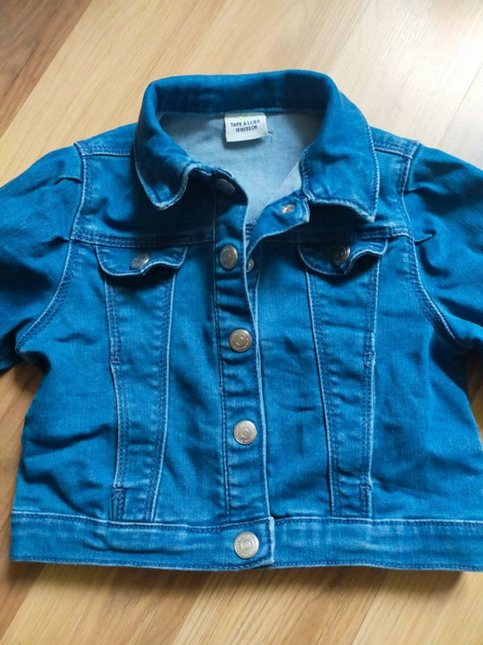 Veste en jean 18 mois - photo numéro 2