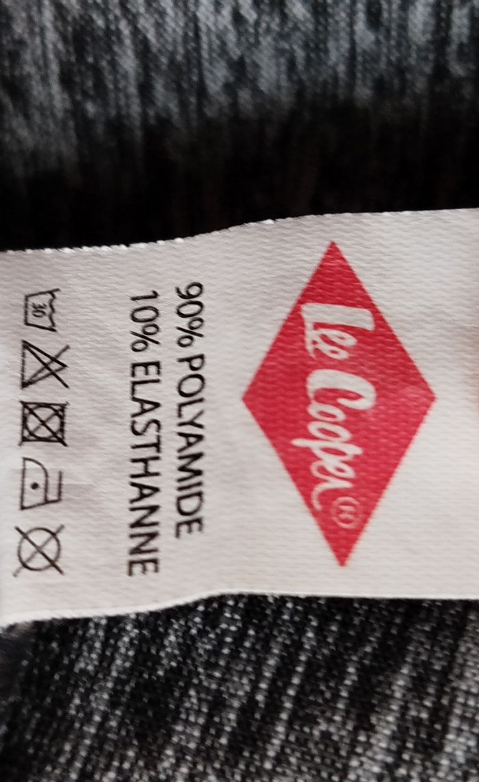 Ensemble de sport legging débardeur gris moucheté Lee Cooper taille 36 -38 - photo numéro 7