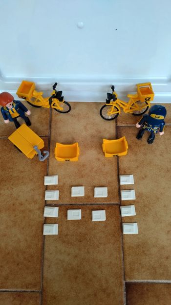 Playmobil 4403 les commerçants postier facteur