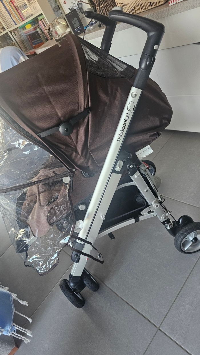 Pousette bebe confort loola nacelle et habillage pluie