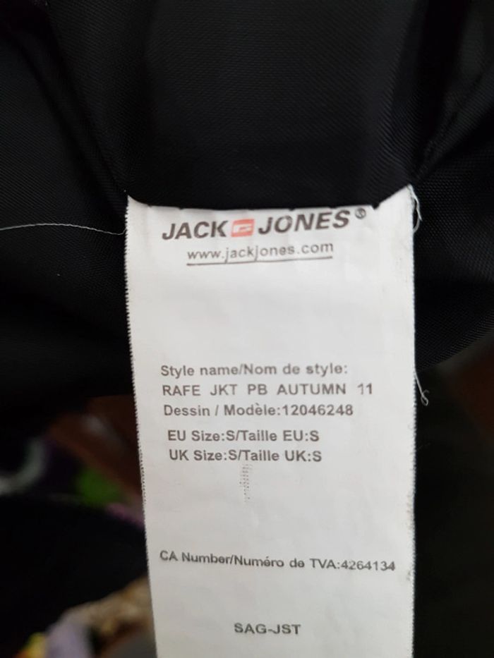 Blouson Manteau Jack & Jones Taille S - photo numéro 7