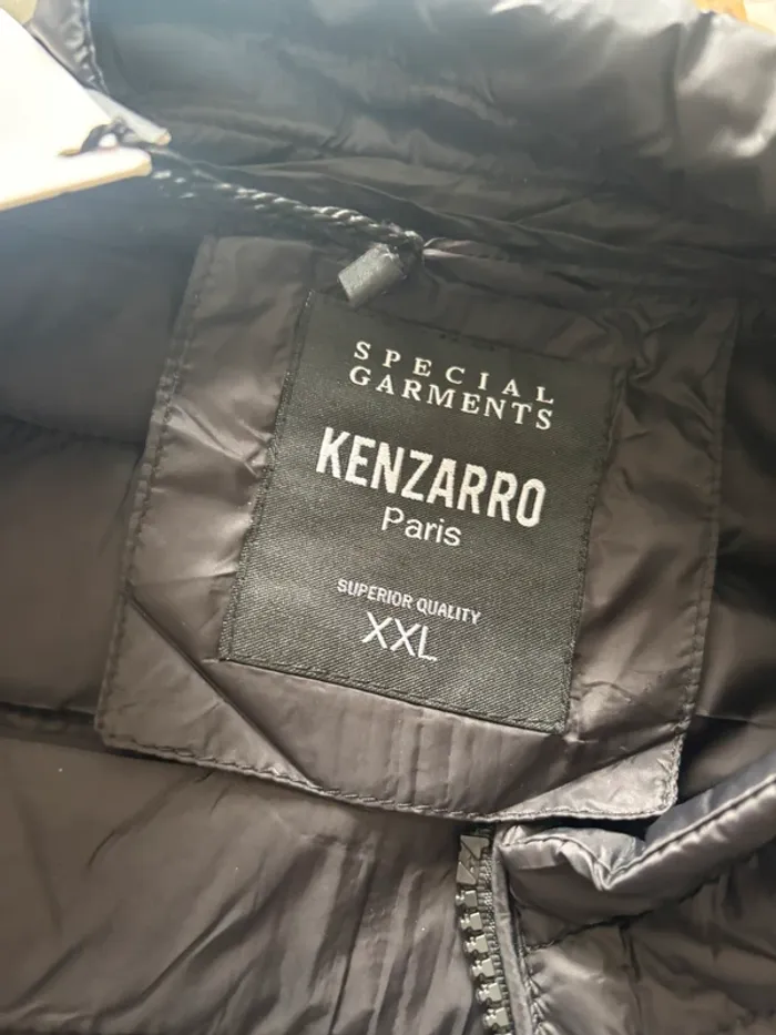 Doudoune veste sans manches légère Kenzarro Paris noir neuf - photo numéro 8