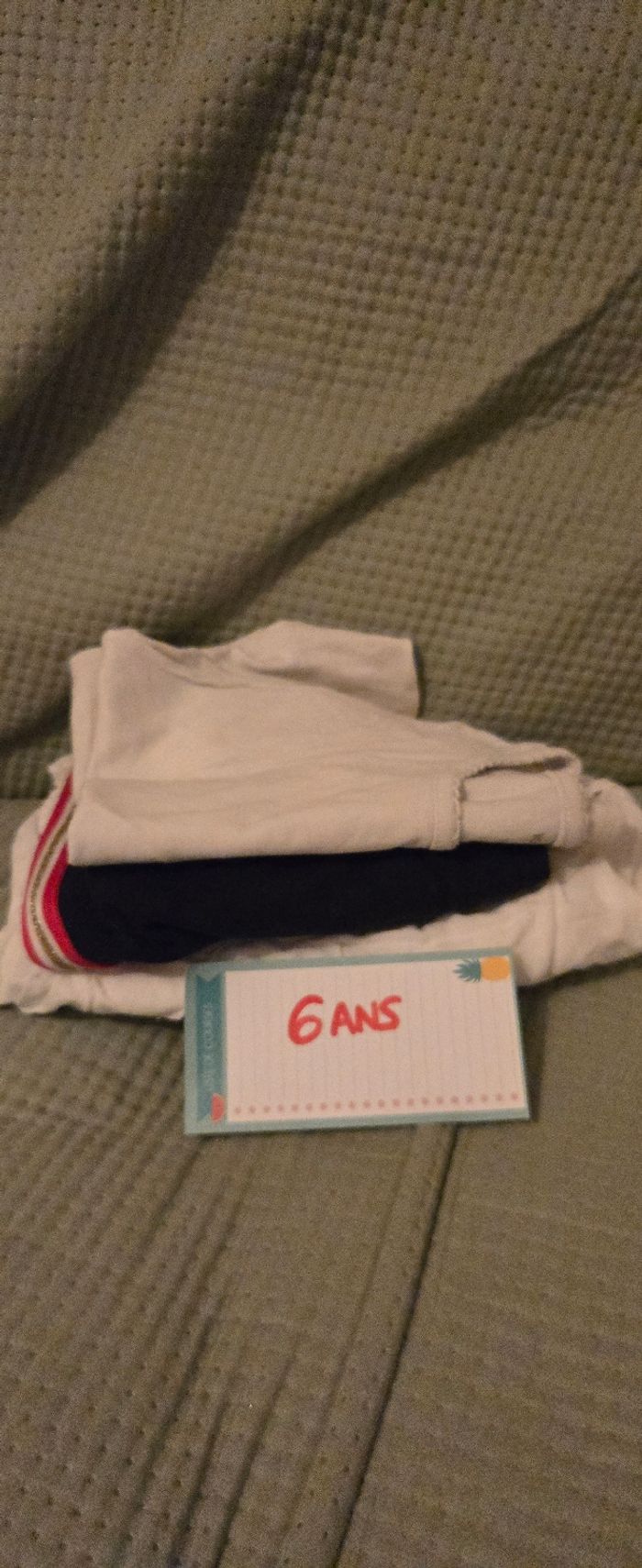 3pcs été fille 6 ans