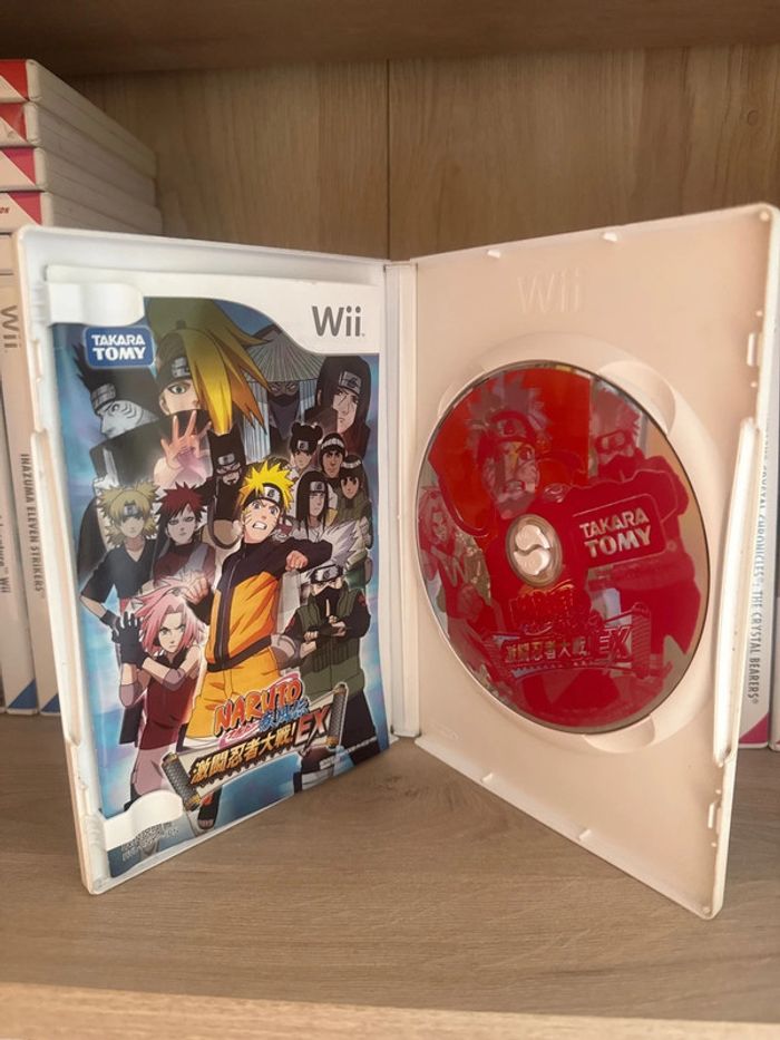 Naruto jeu Wii version japonaise - photo numéro 2