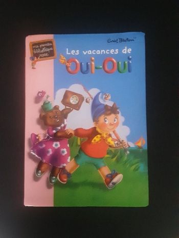 Les vacances de oui-oui,  bibliothèque rose