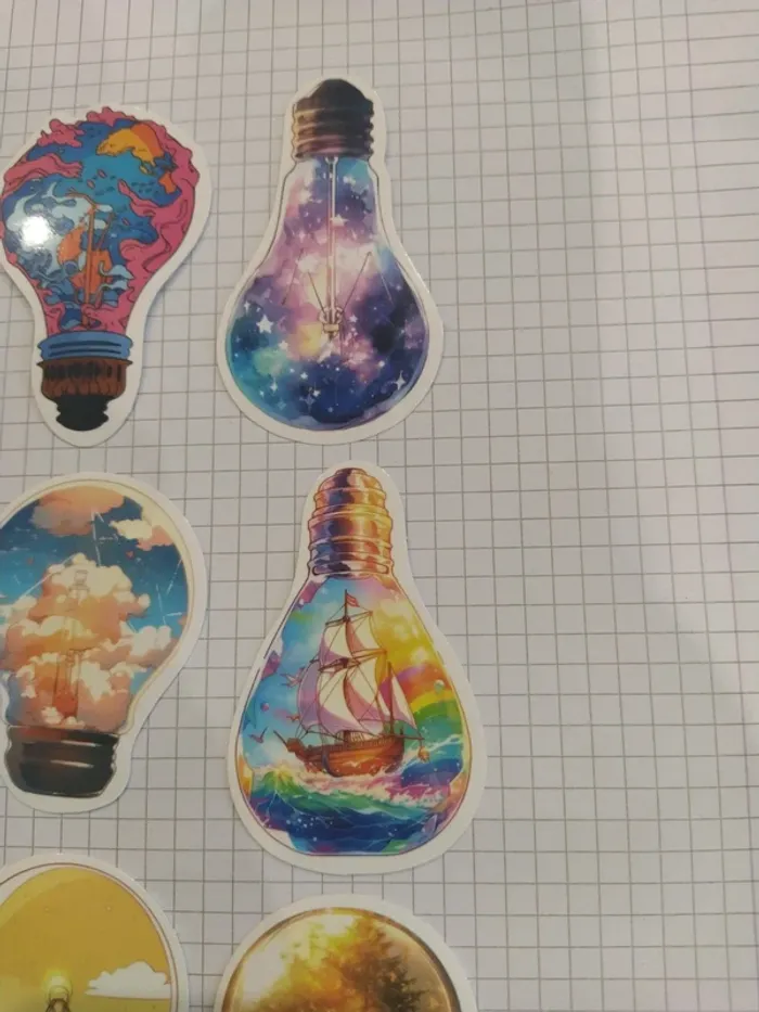 Stickers ampoules (lot D) - photo numéro 3