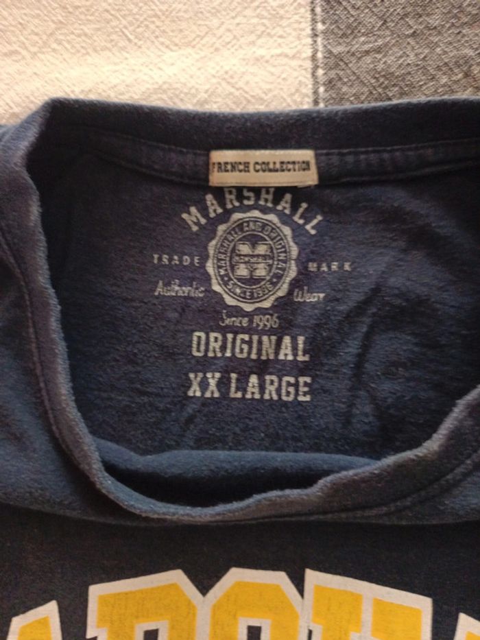 T shirt homme vintage Marshall taille XXL - photo numéro 5