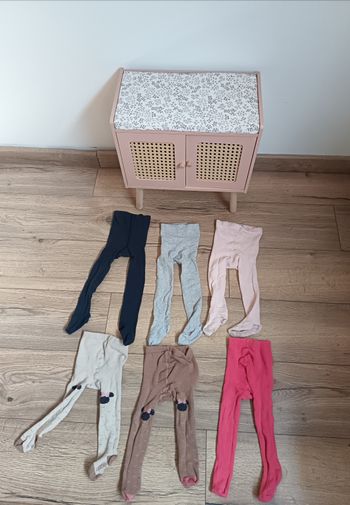 Lot 6 collants 19/22 et 18/24