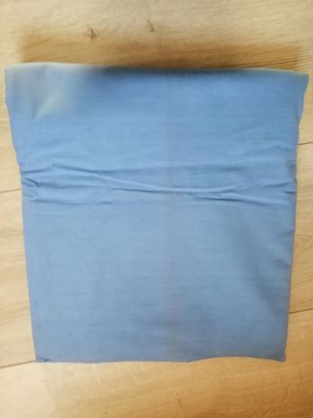 tissu bleu 78 x 440 cm