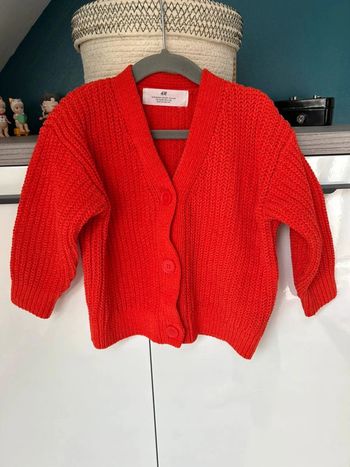 Gilet maille - H&M - 4 ans