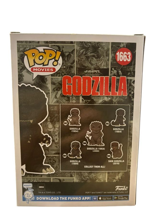 Figurine Funko Pop Godzilla (1984) 1663 neuf - photo numéro 2