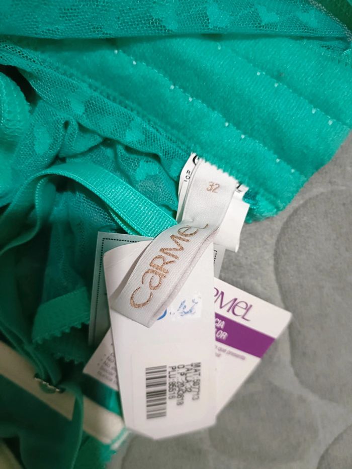 Soutien gorge vert Carmel - photo numéro 5