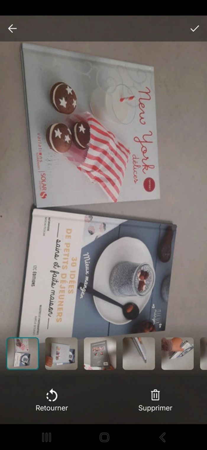 Lot de 2 livre recette sucre et facile rapide