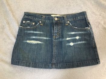 Mini jupe jean