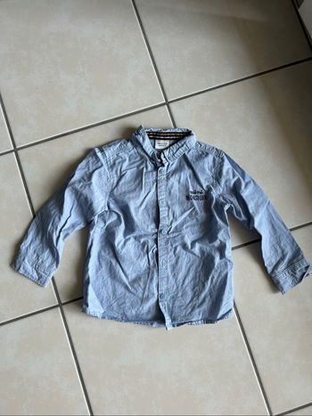 Chemise manches longues 3 ans