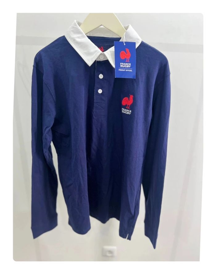 Polo France Rugby Officiel Taille M (Pas de Vinted Go)