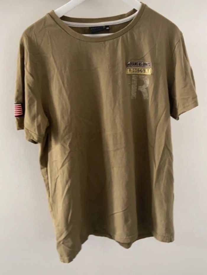 Tee-shirt redskins homme T 2XL couleur kaki