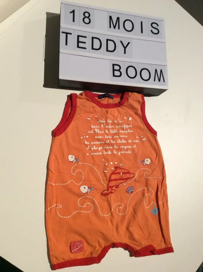 Combishort Teddy boom