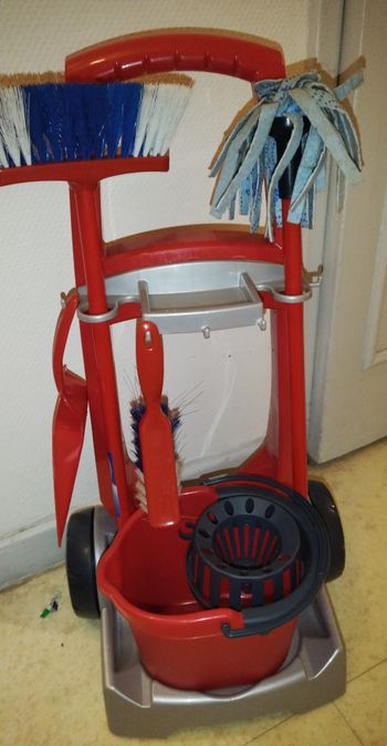 hariot de Ménage Vileda avec Accessoires 18-24 mois / 86 cm·Très bon état·Vileda