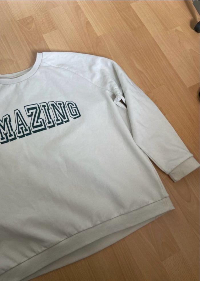 Pull crème - photo numéro 3