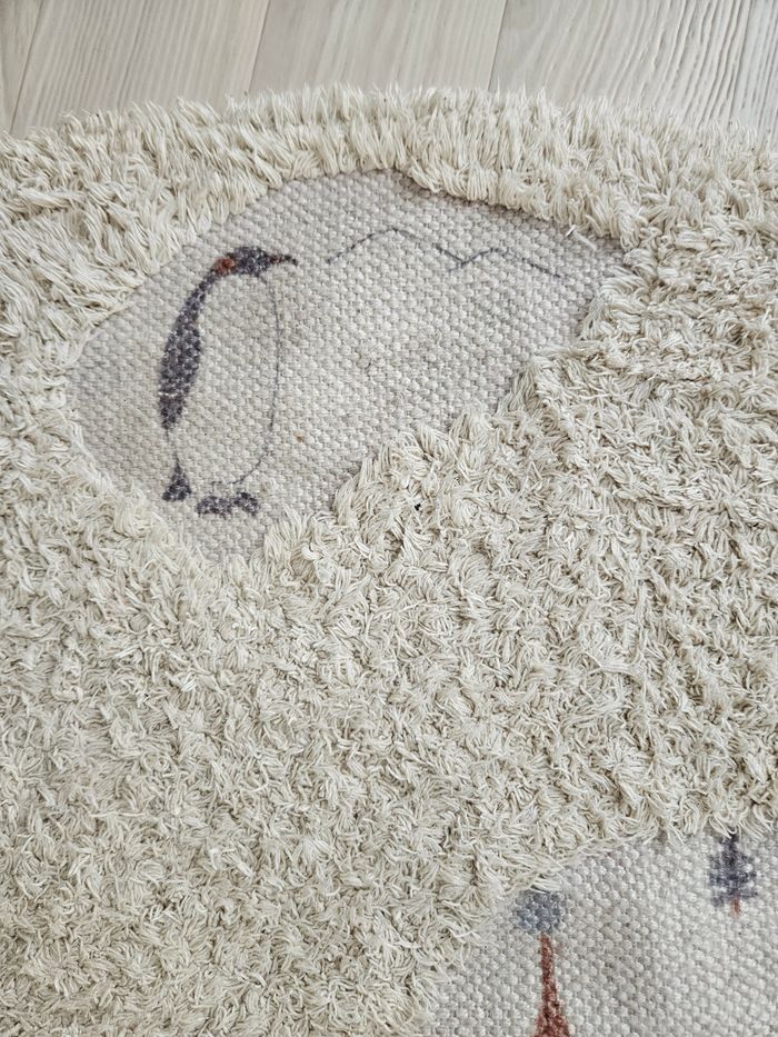 Tapis AFK living beige 140×140cm - photo numéro 8