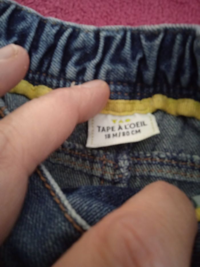 Lot de 2 jean identiques - photo numéro 3