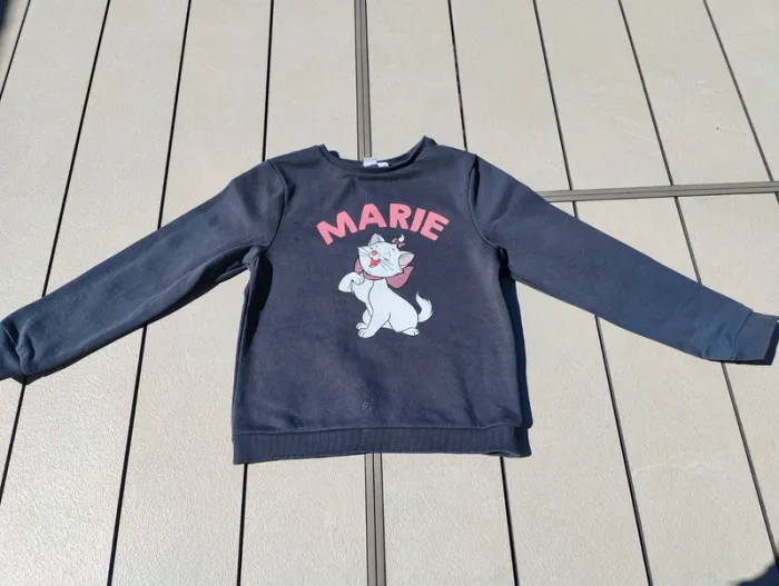 Sweat gris Marie 6 ans - photo numéro 2