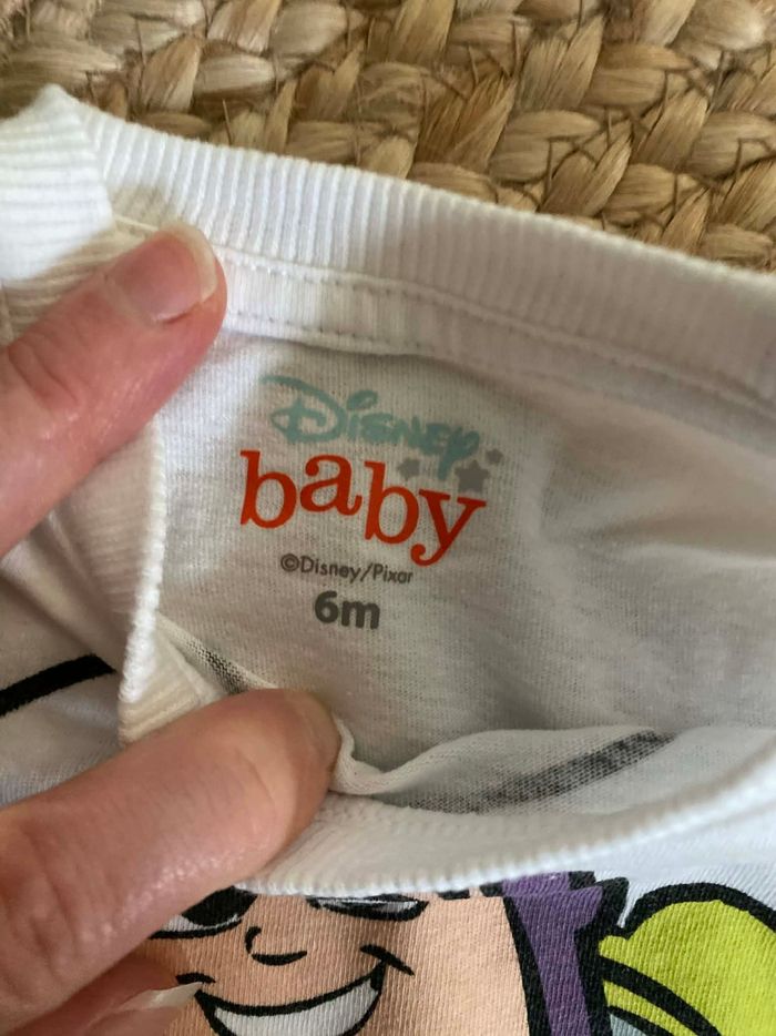 T-shirt ml 6 mois buzz éclair toy story - photo numéro 3