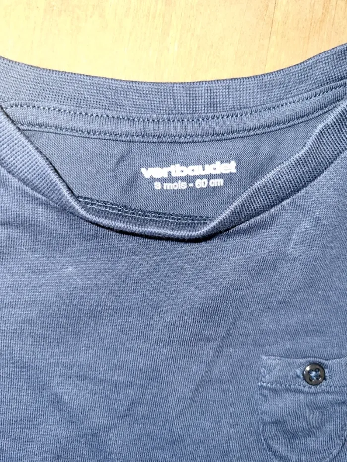 Lot 2 tee-shirt Verbaudet 3 mois - photo numéro 6