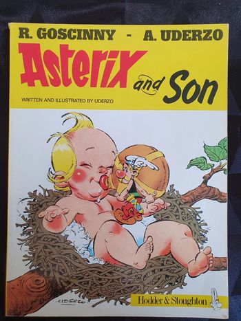 BD Asterix and son en anglais 1985