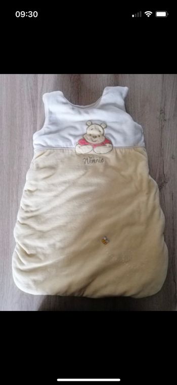 Lot de 2 gigoteuses Winnie l’ourson