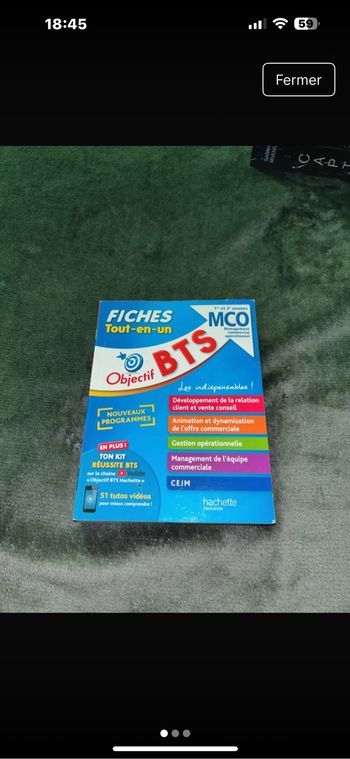 Livre révision Bts Mco 1ere et 2ème année